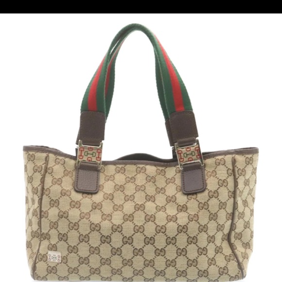 Authentic Gucci canvass tote - Picture 15 of 16